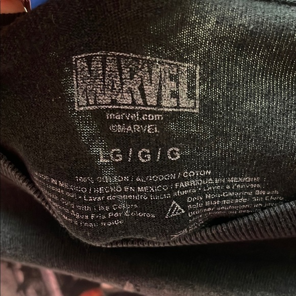 Black Marvel Spider-Man Graphic T-Shirt - Picture 2 of 3